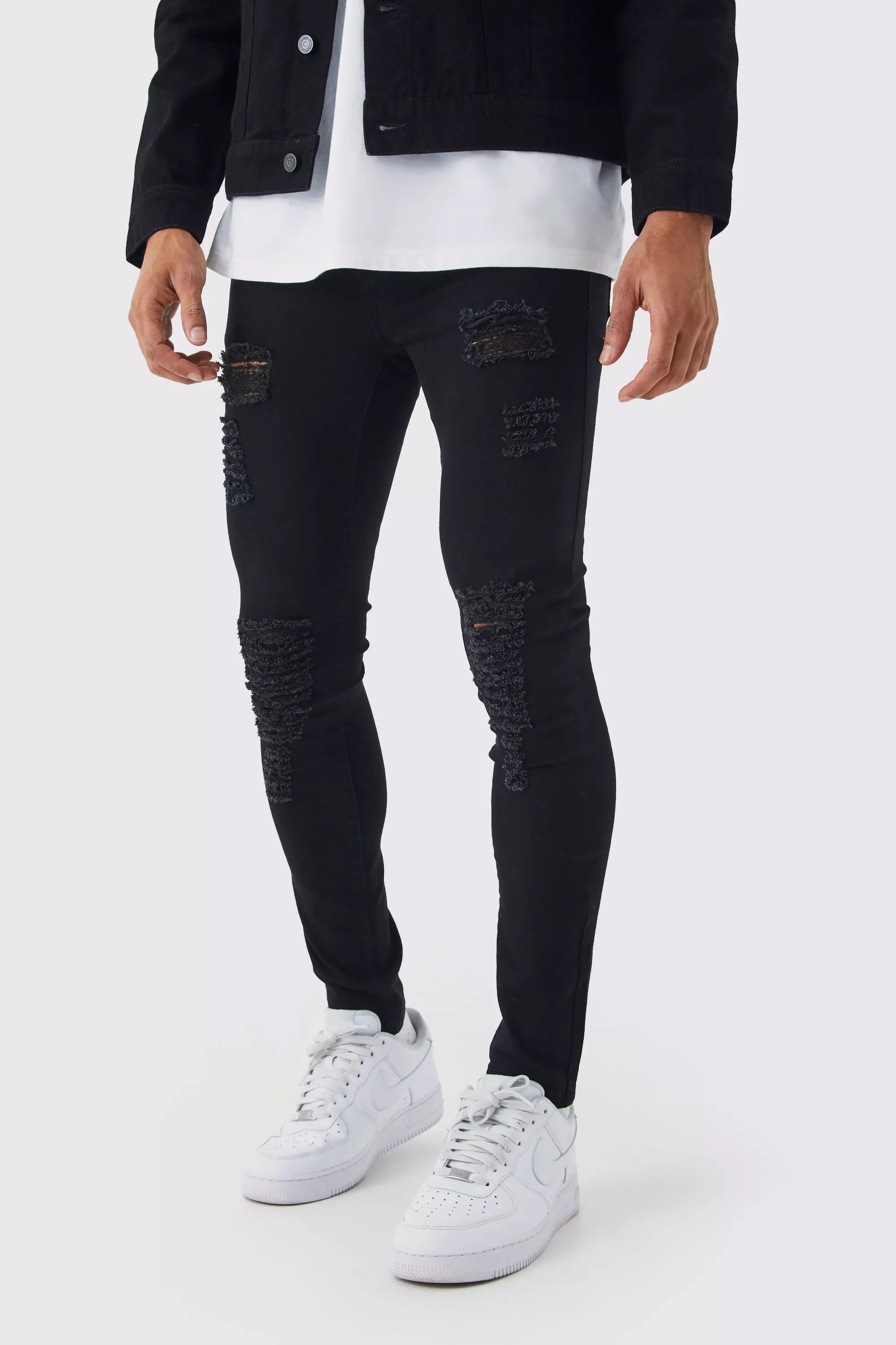 Super skinny hot sale jeans mens